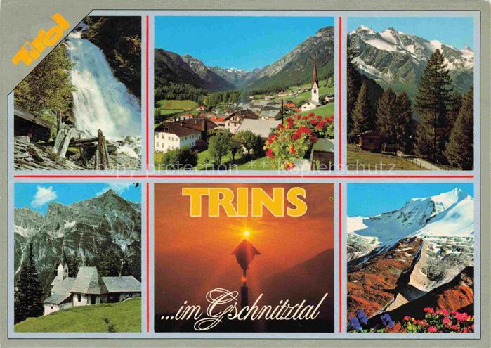 Trins Gschnitztal Innsbruck Tirol AT Wasserfall Panorama Sonnenaufgang Berge