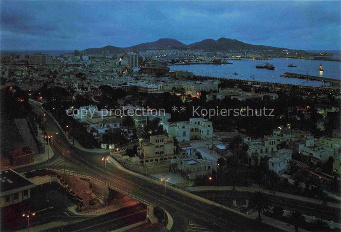 Las Palmas Gran Canaria ES Vista nocturna