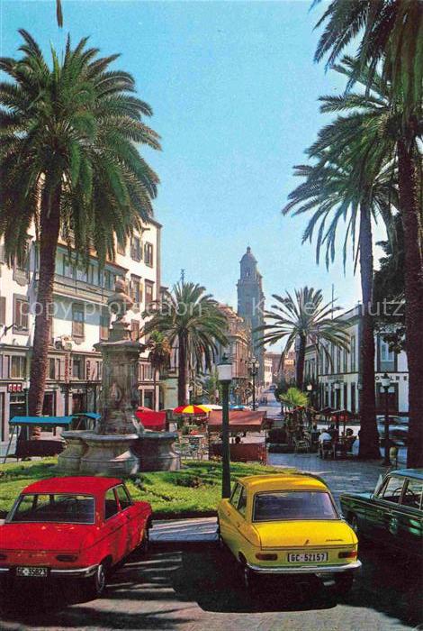 Las Palmas Gran Canaria ES Plaza de Cairaco en el Barrio de Vegueta