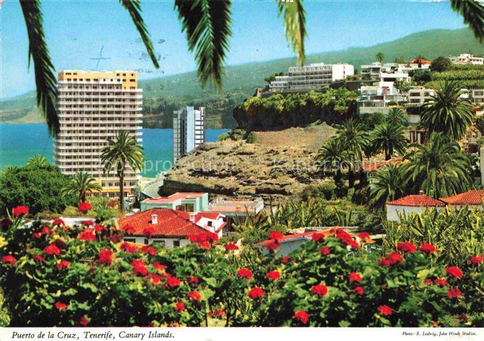 Puerto-de-la-Cruz Tenerife ES Panorama