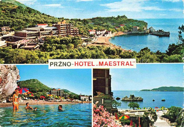 Przno Montenegro Hotel Maestral Strand Promenade