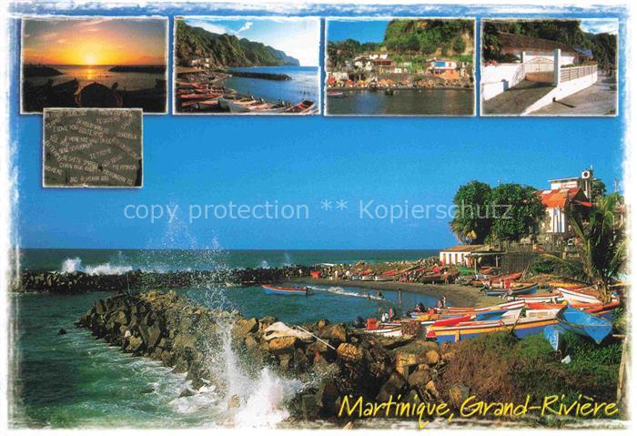 Martinique Grand Riviere Vue partielle