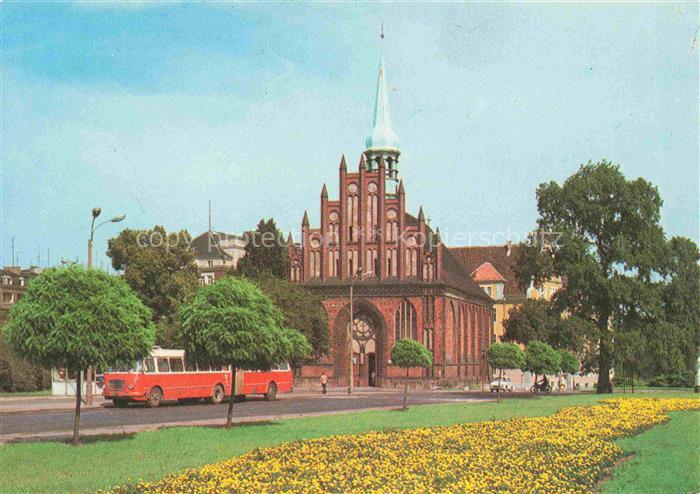 SZCZECIN Stettin Pommern PL Gotycki kosciol sw Piotra i Pawla