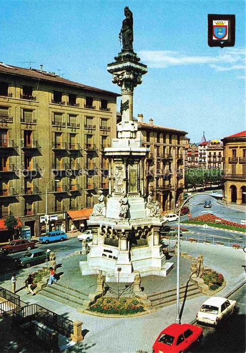 Pamplona Navarra ES Monumento a los Fueros