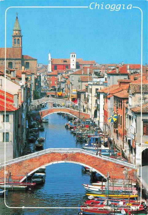 CHIOGGIA VENEZIA Venedig Venice Venise IT I ponti di Canal Vena