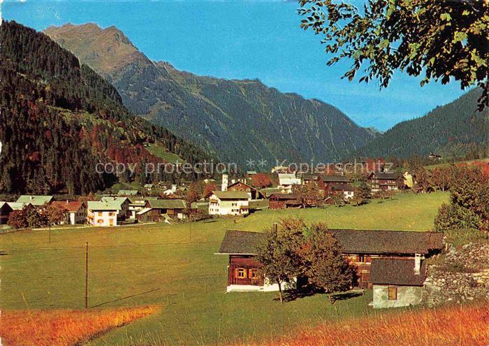 Gortipohl St Gallenkirch Vorarlberg AT Panorama