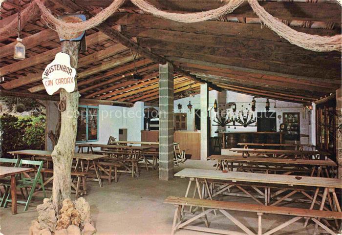 Cala Ratjada Balleares Mallorca ES Ristorante Can Cardax Wuestenbar