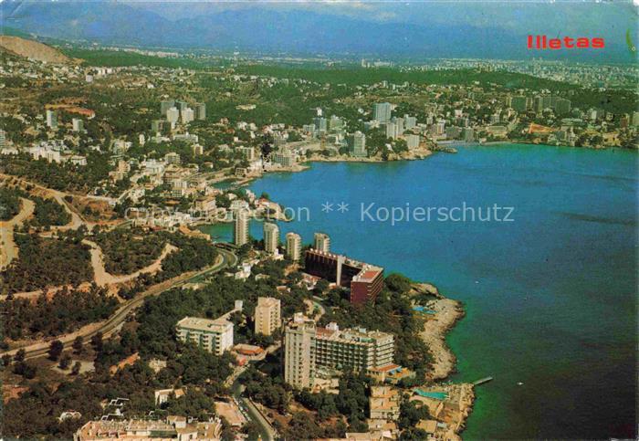 Illetas Illetes Mallorca ES Fliegeraufnahme