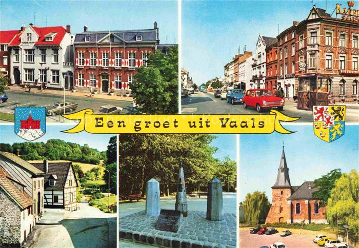 Vaals Limburg NL Ortspartien Kirche Schwimmbad