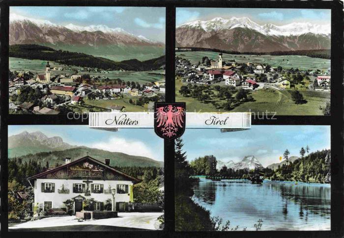 Natters Tirol AT Fliegeraufnahmen Gasthof Seepartie