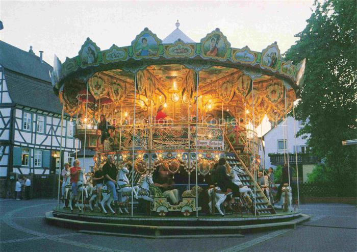 Dreieichenhain Hayner Reitschul Doppelstockkarussell