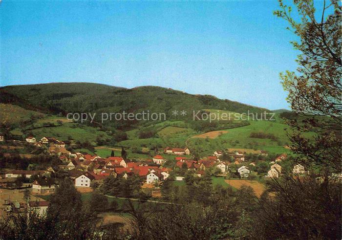 Schlierbach Bergstrasse Lindenfels Hessen Panorama