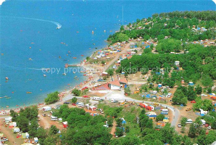 Porec Croatia Campingplatz an der Kueste Strand