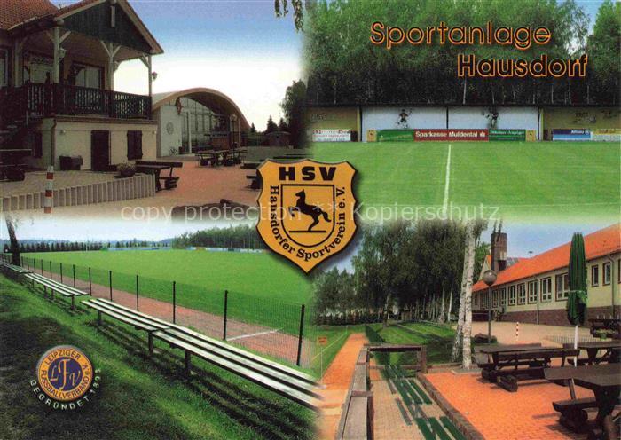 Hausdorf Glashuette Sachsen Sportanlage Hausdorfer Sportverein e.V. Fussballstad