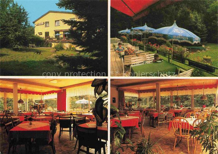 Seidenbuch Lindenfels Hessen Hotel Restaurant Café Bellevue Gastraeume Terrasse