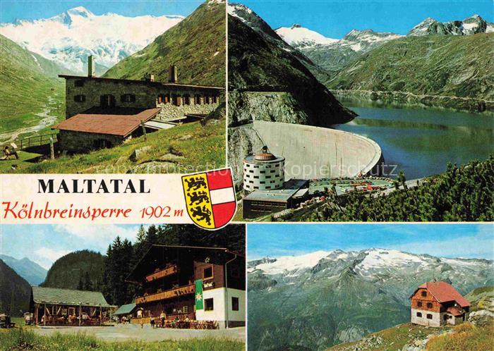 Maltatal Maltathal Kaernten AT Osnabruecker Huette Koelnbreinsperre Gmuendner Hu