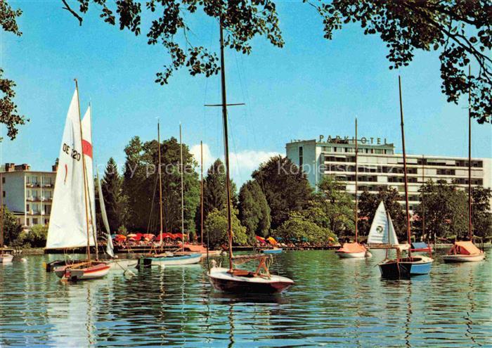 Poertschach Woerthersee Kaernten AT Parkhotel Hotel Europa Seglerhafen