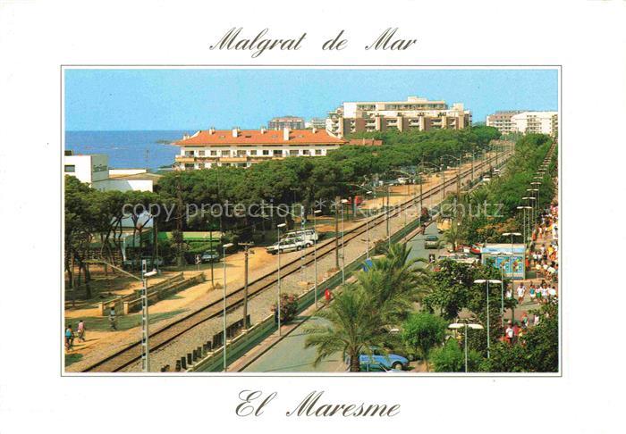Malgrat-de-Mar Cataluna ES Passeig maritim
