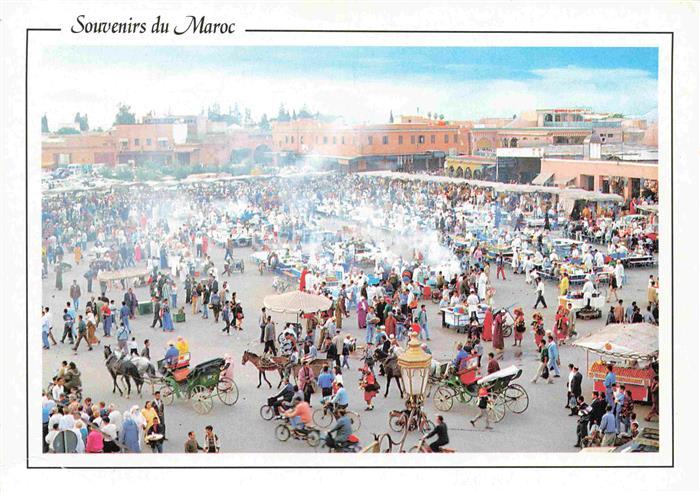 Marrakech Marrakesch Maroc Place Jamlaâ El Fna