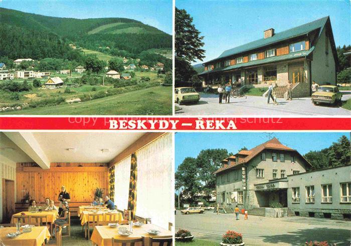 Reka Beskydy Smilovice u Trince Frydek-Mistek Friedeck CZ Celkovy pohled Samoobs