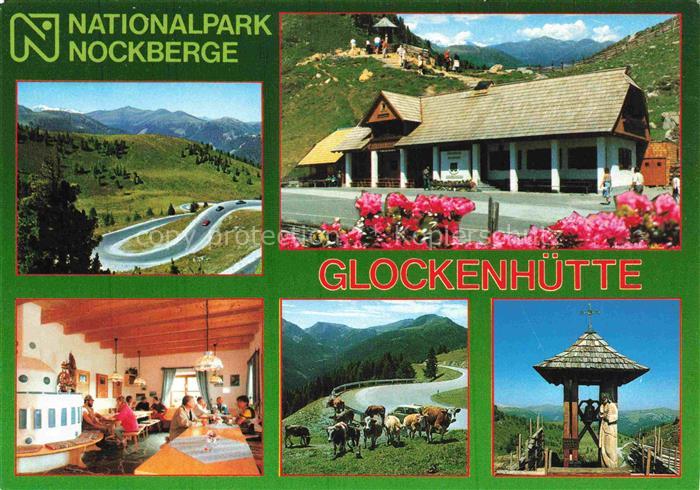 Ebene Reichenau Kaernten AT Glockenhuette Landschaftspanorama Nationalpark Nockb