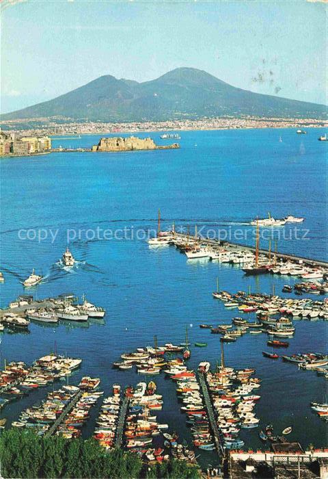 NAPOLI Neapel Naples IT Panorama e Vesuvio