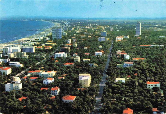 MILANO MARITTIMA Emilia-Romagna IT Panorama Viale 2 Giugno e Viale Matteotti ved