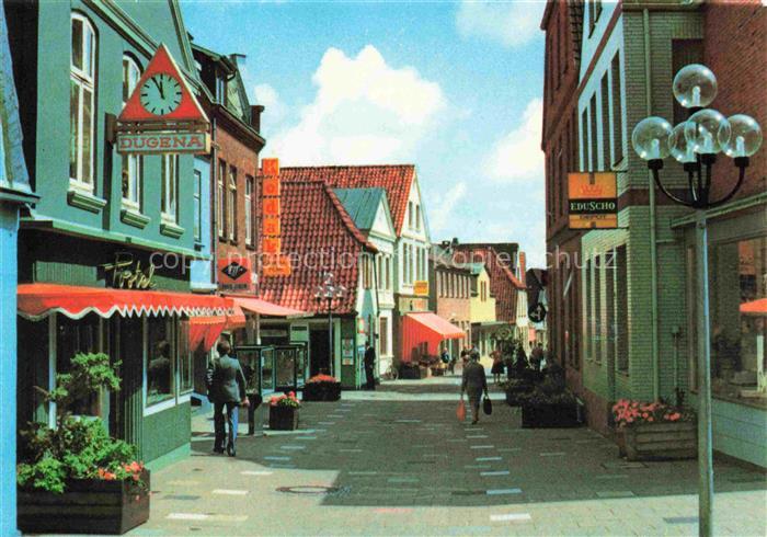 Meldorf Dithmarschen Schleswig-Holstein Zingelstrasse Fussgaengerzone
