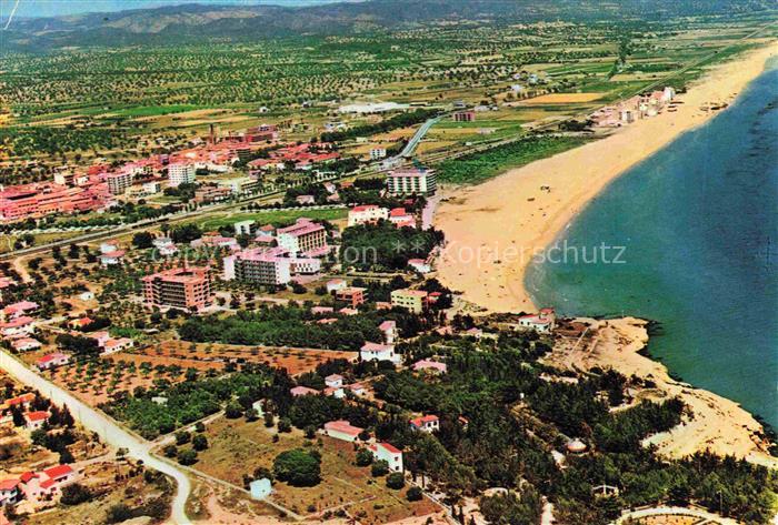 Torredembarra Tarragones ES Kuestenpanorama Strand