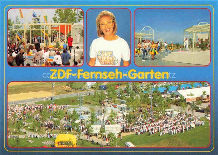 MAINZ  Rhein ZDF-Fernsehgarten auf dem Lerchenberg Luftaufnahme