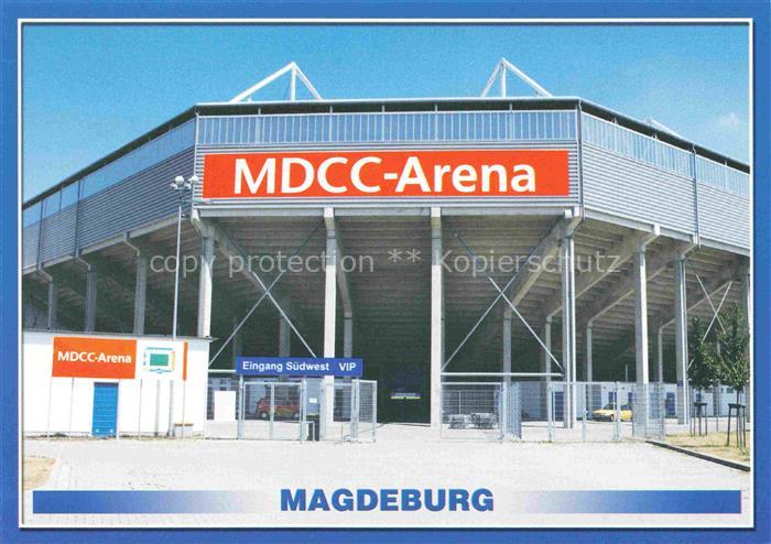 MAGDEBURG  CITY MDCC-Arena Fussballstadion Sport