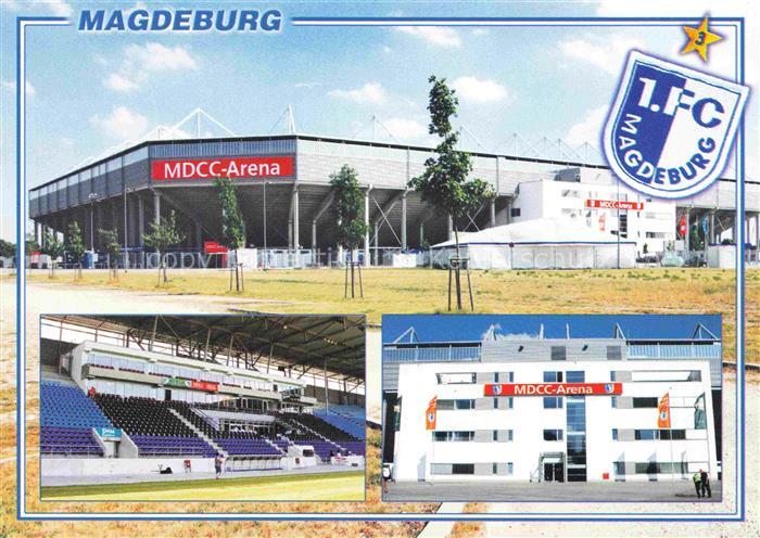 MAGDEBURG  CITY MDCC-Arena Fussballstadion Sport