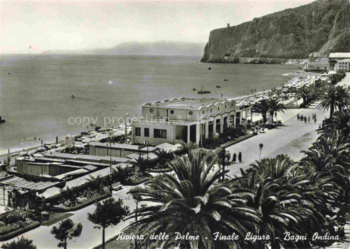 FINALE LIGURE IT Bagni Ondina Spiaggia Riviera delle Palme