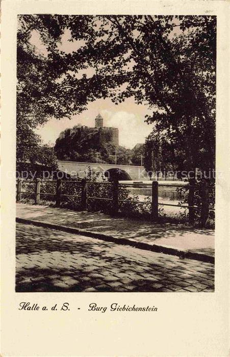 HALLE  SAALE Burg Giebichenstein