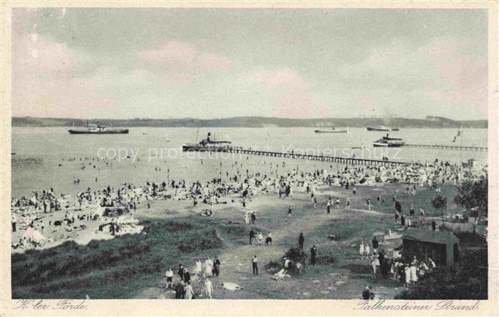 KIEL  CITY Kieler Foerde Feldpost