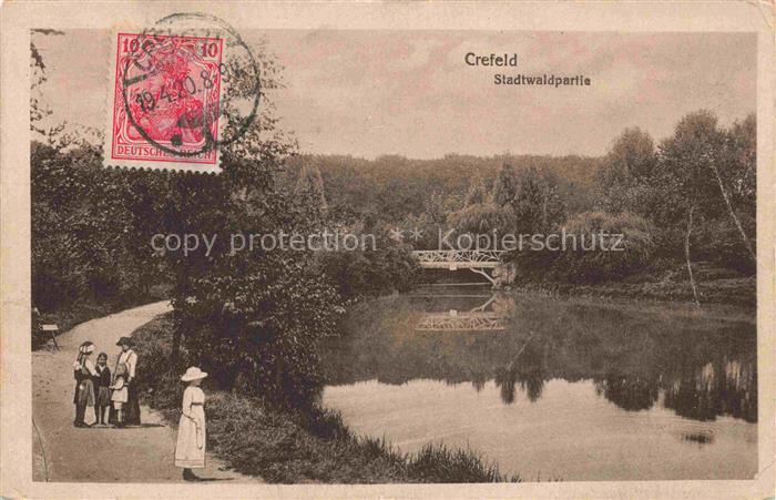 Crefeld KREFELD Stadtwaldpartie