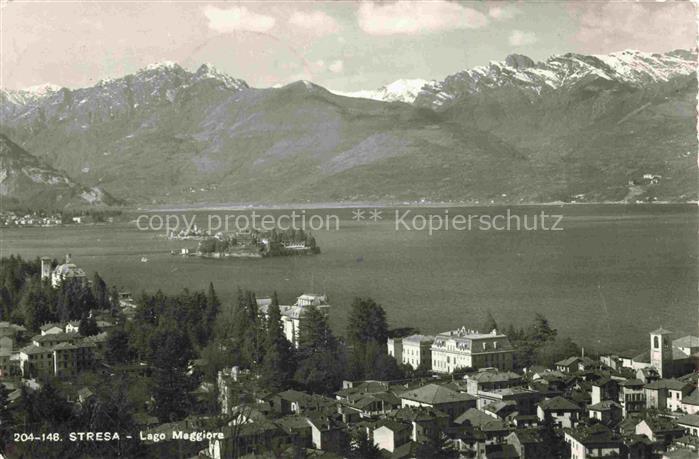 Stresa Borromeo Lago Maggiore IT Panorama