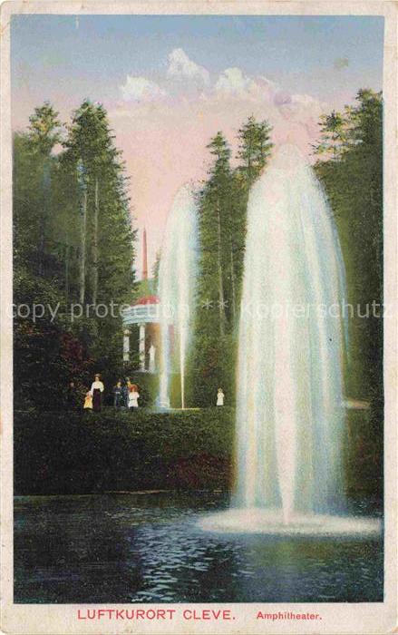 Cleve  KLEVE Bad Amphitheater Fontaene
