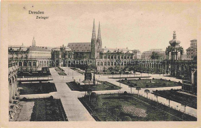 DRESDEN Elbe Zwinger