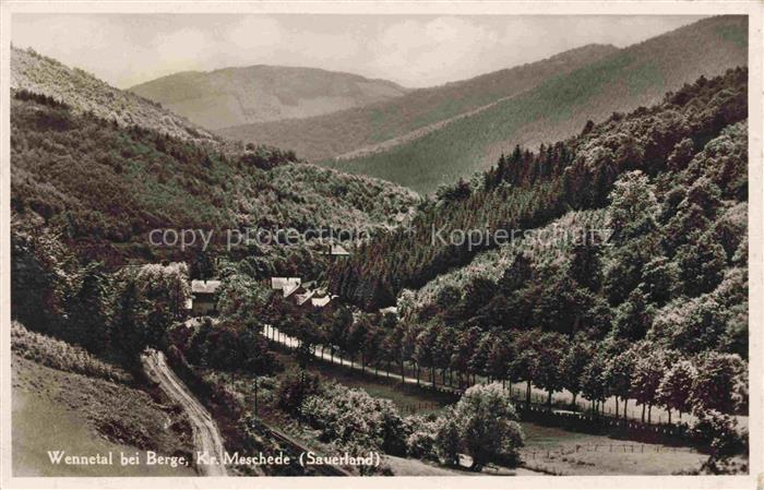 Wennetal Meschede Arnsberg Hochsauerlandkreis NRW Panorama