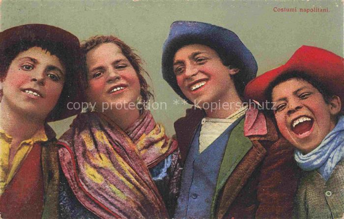 NAPOLI Neapel Naples IT Costumi napolitani