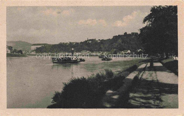 LINZ DONAU AT Donaupartie Dampfschiff