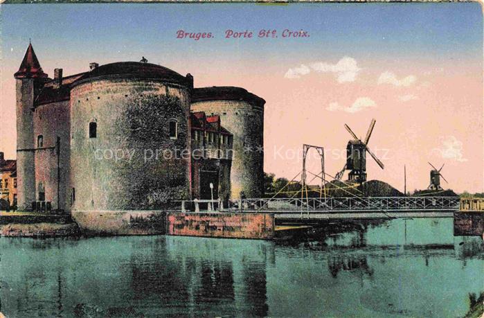 Bruges  BRUGGE Belgie Porte Ste Croix