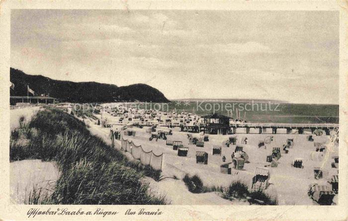 BAABE Ostseebad Ruegen Am Strand
