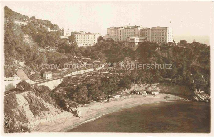 MONTE-CARLO MONACO Cap d'Ail Hotel Eden Badestrand