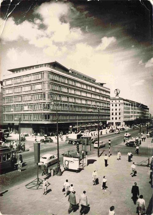 WARSZAWA Warschau PL Strassenpartie