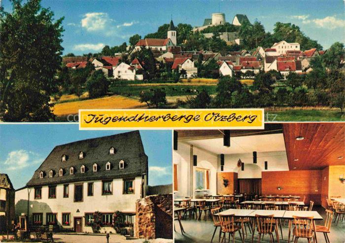 Otzberg Odenwald Jugendherberge Panorama Gastraum
