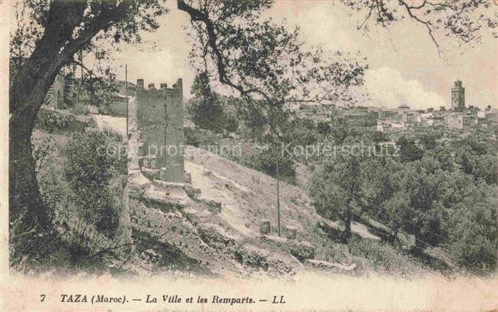 TAZA  Maroc La Ville et les Remparts