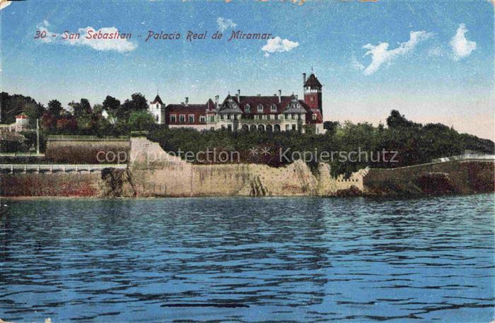 SAN SEBASTIAN  DONOSTIA Saint-Sebastien Pais Vasco ES Palacio Real de Miramar