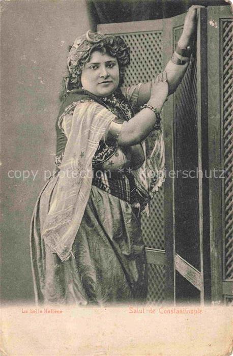 Constantinople Constantinopel ISTANBUL TK La belle Hellene